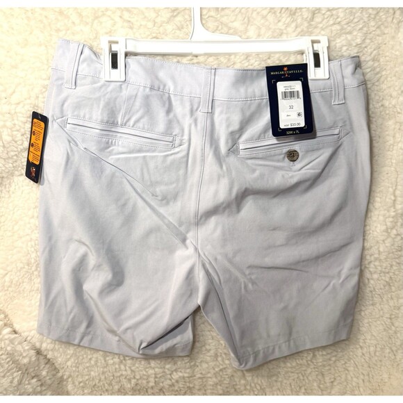 Margaritaville Mens Shorts 32 Waist 7" inseam Grey Dawn UPF 30, Quick Dry - Picture 3 of 5
